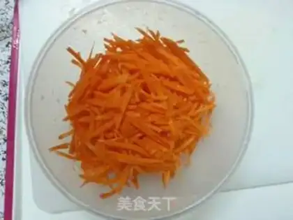 Make Carrot crab mushrooms step 2
