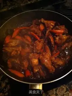 Make The mushroom chicken wings step 8