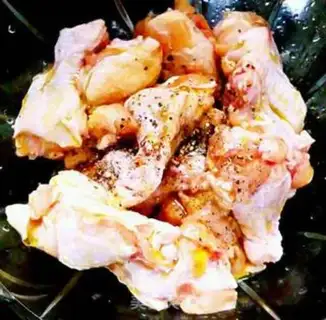 Make Spicy wing root step 1
