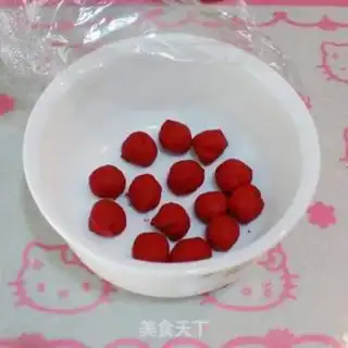 Make Double rose buns step 7