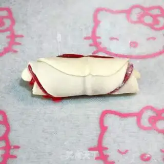 Make Double rose buns step 10