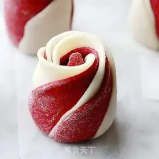Make Double rose buns step 11