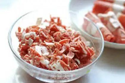 Make Garlic beef fried rice step 2