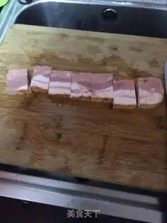 Make Double pepper bacon step 1