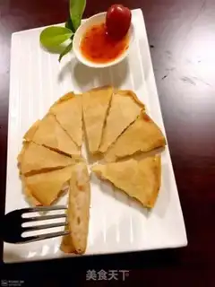 Make Taiwan moon shrimp cake step 3