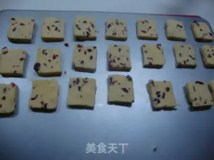 Make Cranberry cookies step 10