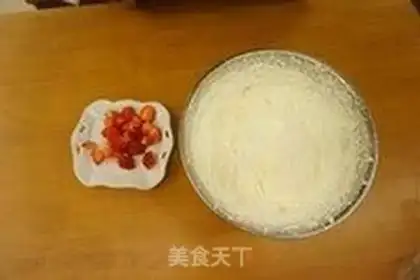 Make Strawberry roll step 16