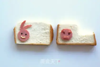 Make Road cross breakfast step 2