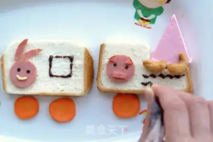 Make Road cross breakfast step 5