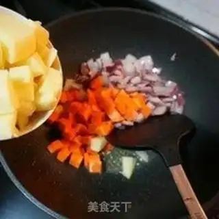 Make Chicken steak and curry step 5