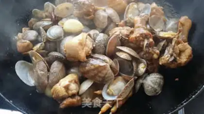 Make Chicken clams step 2