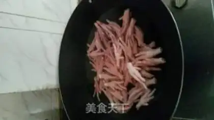 Make The foot of the mountain glycerine chicken step 2