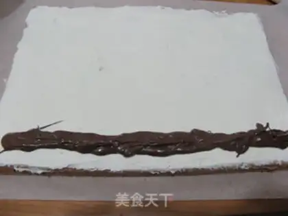 Make Chocolate rolls step 12