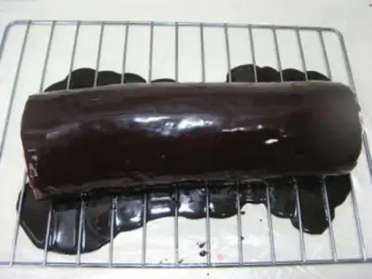 Make Chocolate rolls step 19
