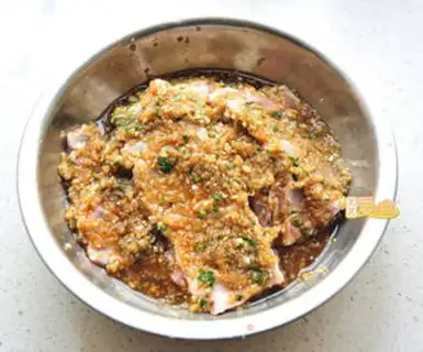 Make Sweet, juicy, red lamb steak step 5