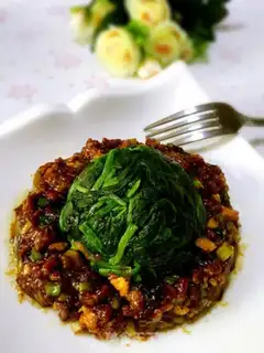 Make Meatloaf spinach step 10