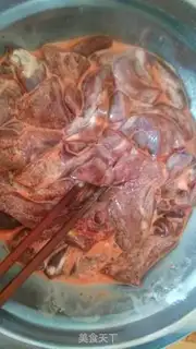Make Pepper cutter, pork liver step 2