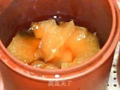 Make Dragon-Eyed ice-cream pear step 7