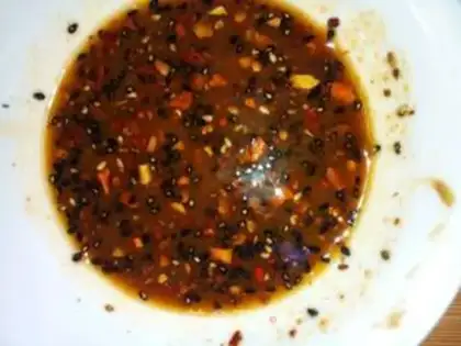 Make Soup cucumbers and bean skin step 3