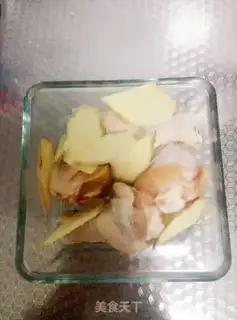 Make Baby eats chicken soup step 0
