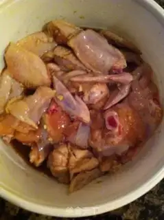 Make The mushroom chicken wings step 0