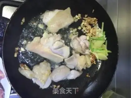 Make Burn chicken legs step 9