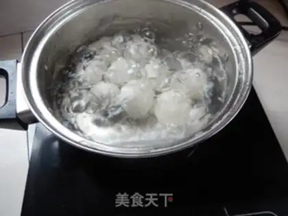 Make Cinnamon sesame soup step 10