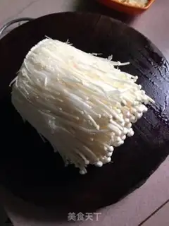 Make Frozen needle mushrooms step 0