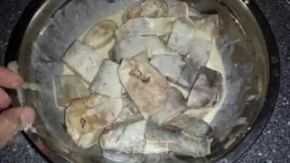 Make Frozen cod step 2
