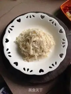 Make Frozen needle mushrooms step 4