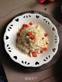 Make Frozen needle mushrooms step 6