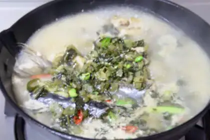 Make Snow pickle, soyfish step 5