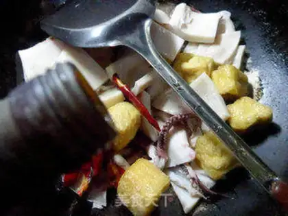 Make Tofu ink fish step 5