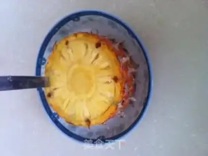 Make Pineapple crotch step 1