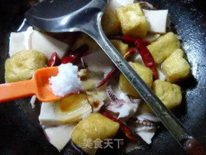 Make Tofu ink fish step 9