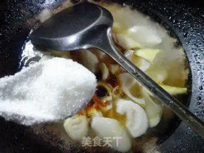 Make Flower clams and thunder step 6