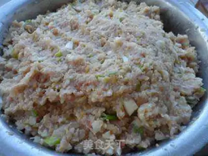 Make Sour pork dumplings step 5