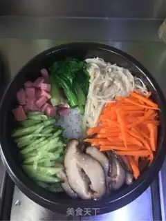 Make Rock pan rice step 6