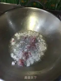 Make Garlic pig blood step 7