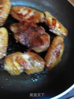 Make Spicy roasted chicken wing pan step 7