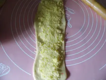 Make Coconut rolls step 9