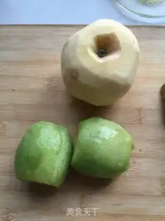 Make Peach apple juice step 1