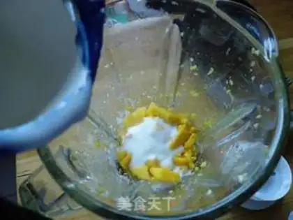 Make Mango yogurt step 2