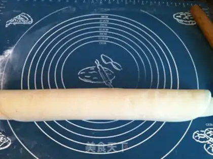 Make Black sesame rolls step 12