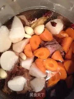 Make Double radish lamb stew step 5