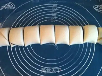Make Black sesame rolls step 13