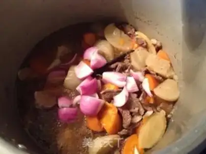 Make Double radish lamb stew step 6