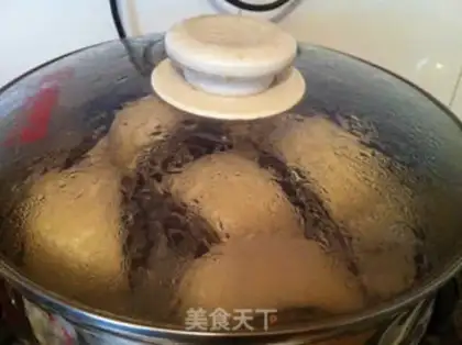 Make Black sesame rolls step 16