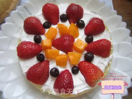 Make Naked cake step 4