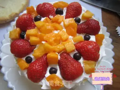 Make Naked cake step 6